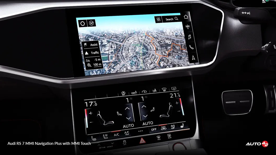 Audi RS 7 MMI Navigation Plus with MMI Touch