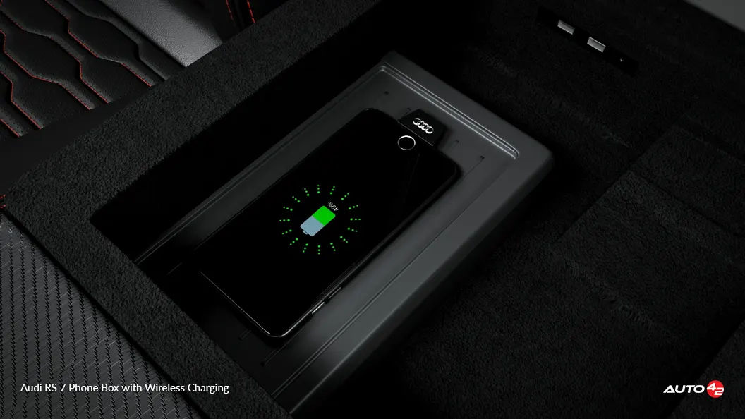 Audi RS 7 Phone Box with Wireless Charging