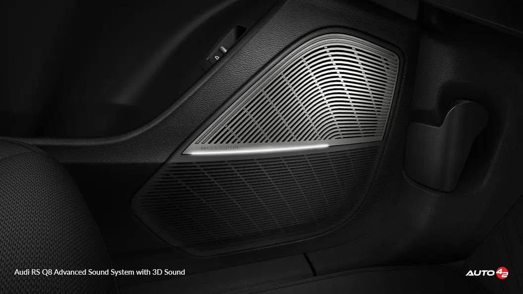 Audi RS Q8 Advanced Sound System with 3D Sound