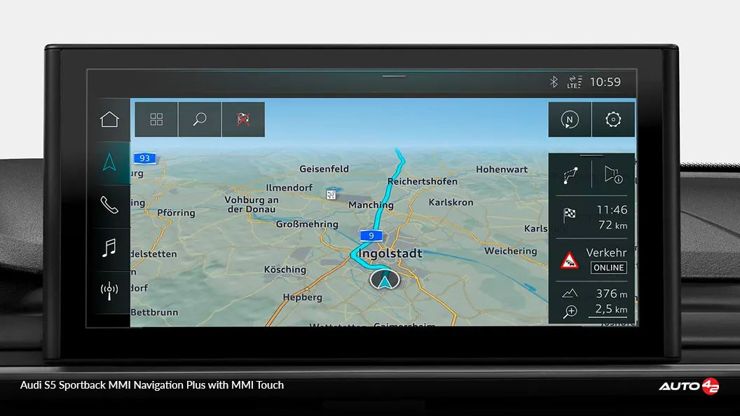 Audi S5 Sportback MMI Navigation Plus with MMI Touch