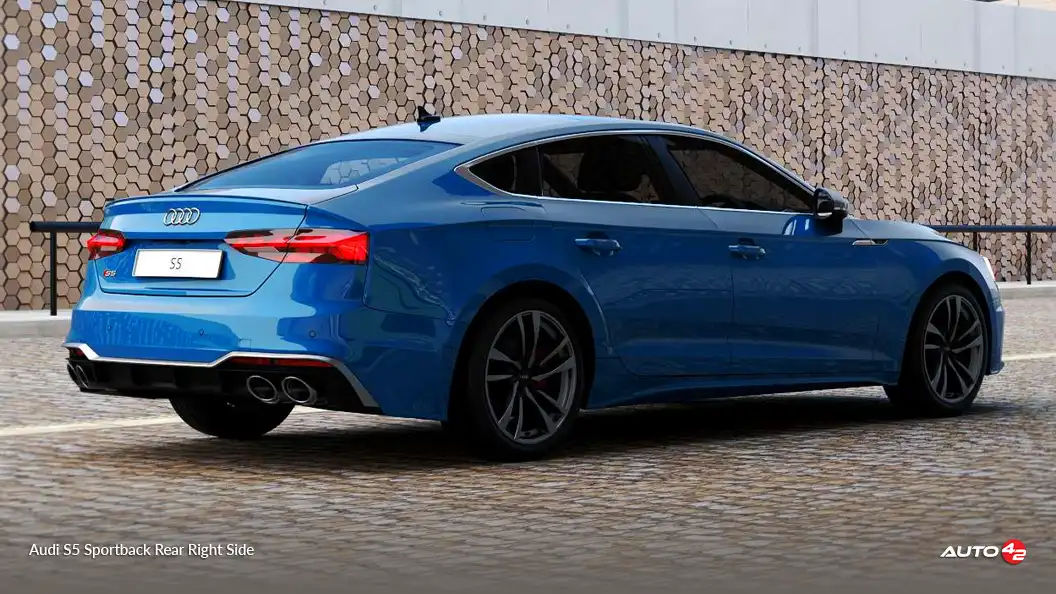 Audi S5 Sportback Rear Right Side