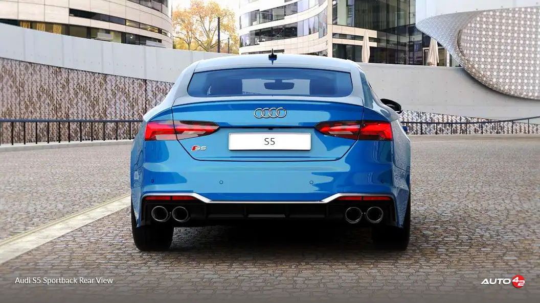 Audi S5 Sportback Rear View