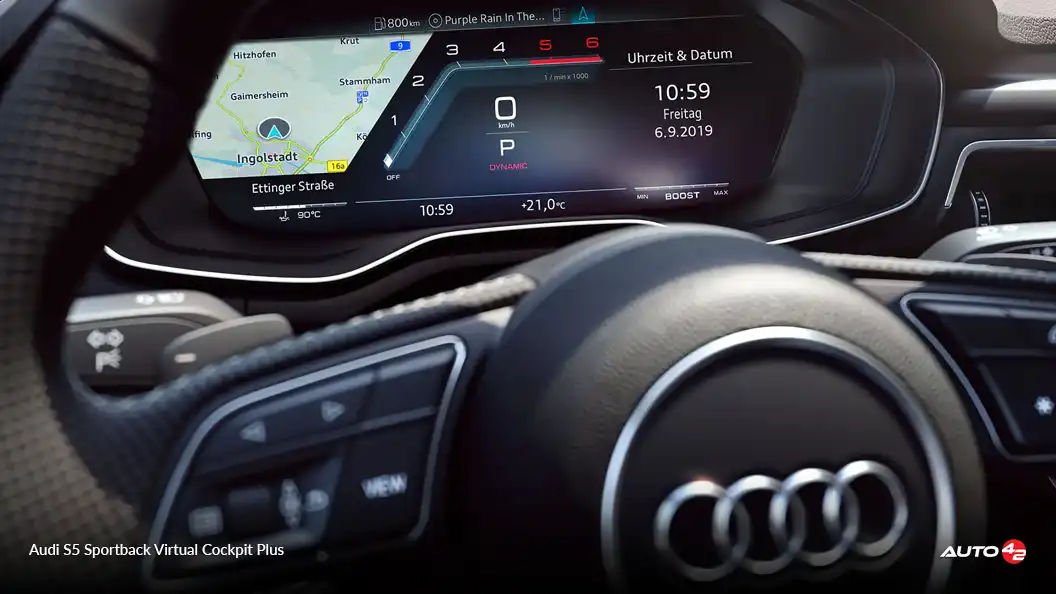 Audi S5 Sportback Virtual Cockpit Plus