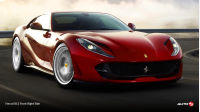 Ferrari 812 Front Right Side