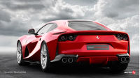 Ferrari 812 Rear Left Side