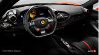 Ferrari F8 Tributo Dashboard
