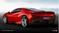 Ferrari F8 Tributo Rear Left Side