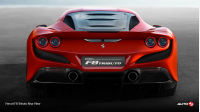 Ferrari F8 Tributo Rear View