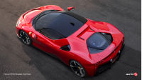 Ferrari SF90 Stradale Top View