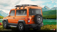 Force Gurkha Rear Left View