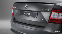 Skoda Rapid Black Trunk