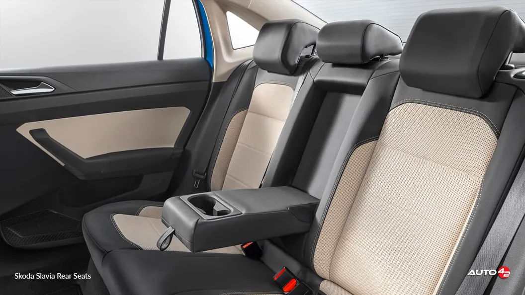 Skoda Slavia Rear Seats