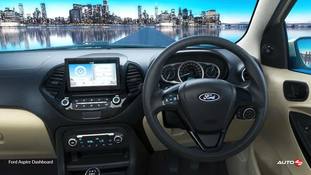 Ford Aspire Dashboard