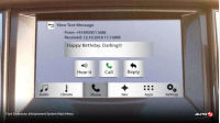 Ford Endeavour Infotainment System Main Menu