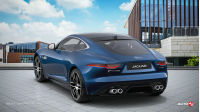 Jaguar F-Type Rear Left Side