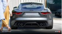 Jaguar F-Type Rear View