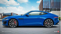 Jaguar F-Type Side View