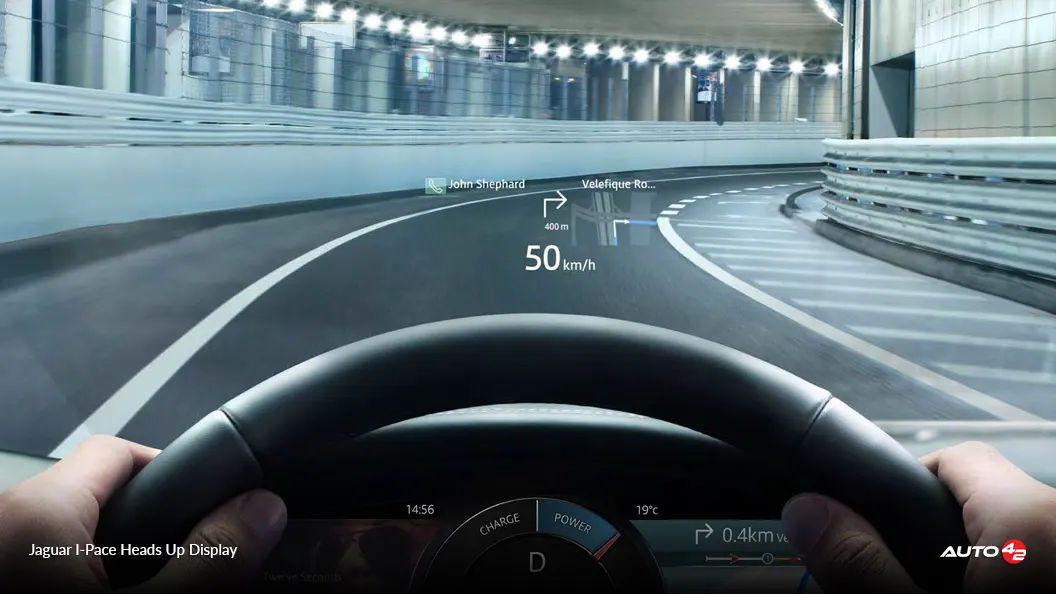 Jaguar I-Pace Heads Up Display