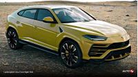 Lamborghini Urus Front Right Side