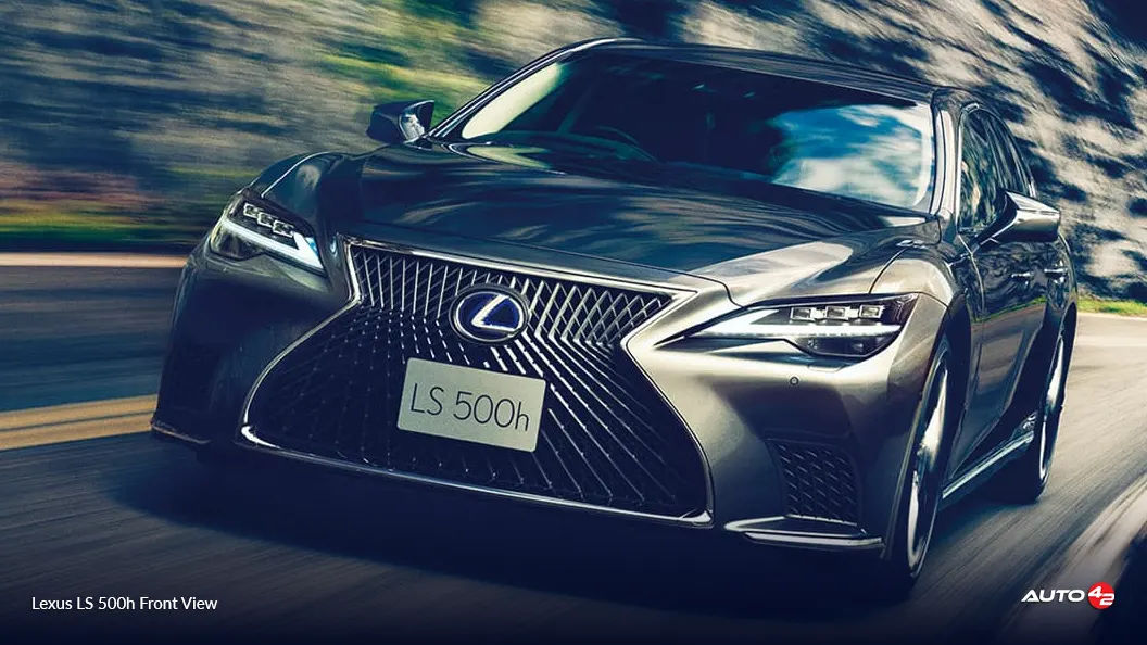 Lexus LS 500h Front View