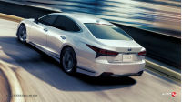 Lexus LS 500h Rear Left Side