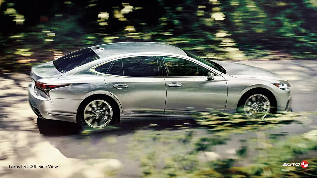 Lexus LS 500h Side View