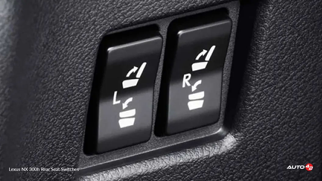 Lexus NX 300h Rear Seat Switches