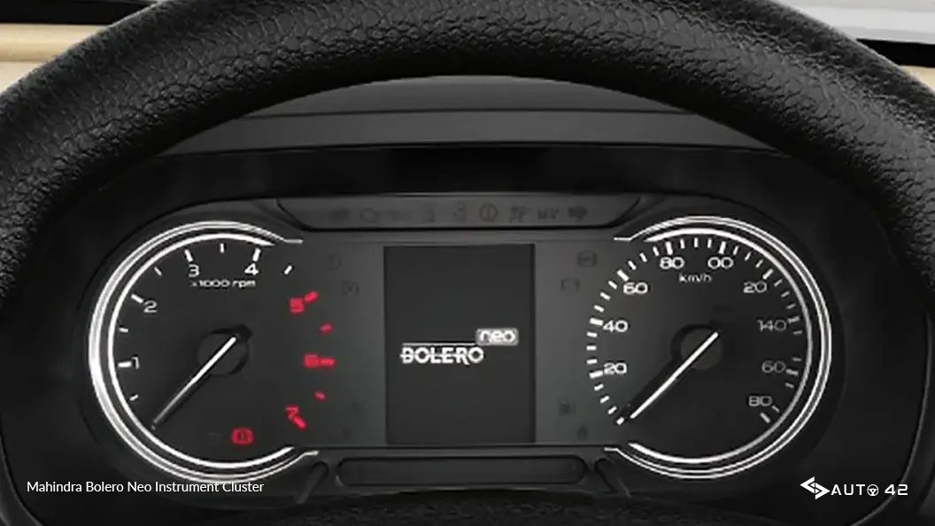 Mahindra Bolero Neo Instrument Cluster