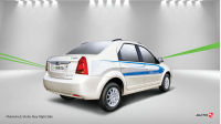Mahindra E-Verito Rear Right Side