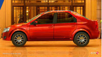 Mahindra E-Verito Side View