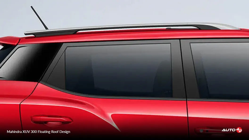 Mahindra XUV 300 Floating Roof Design