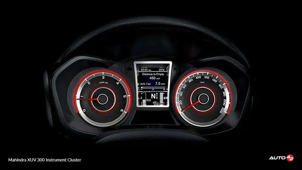 Mahindra XUV 300 Instrument Cluster