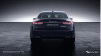 Maserati Quattroporte Rear View