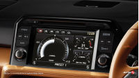 Nissan GT-R Infotainment System Main Menu