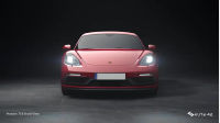Porsche 718 Front View