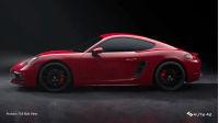 Porsche 718 Side View