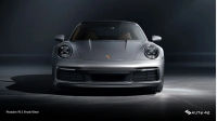 Porsche 911 Front View