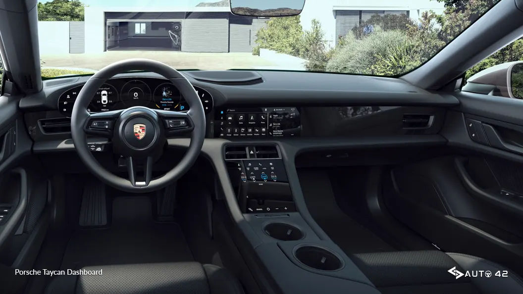 Porsche Taycan Dashboard