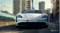 Porsche Taycan Front View