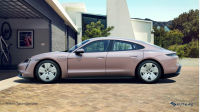 Porsche Taycan Side View