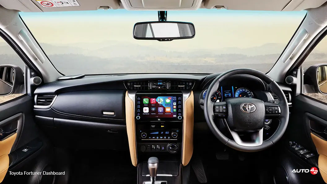 Toyota Fortuner Dashboard