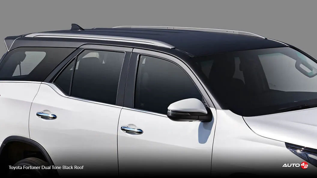 Toyota Fortuner Dual Tone Black Roof