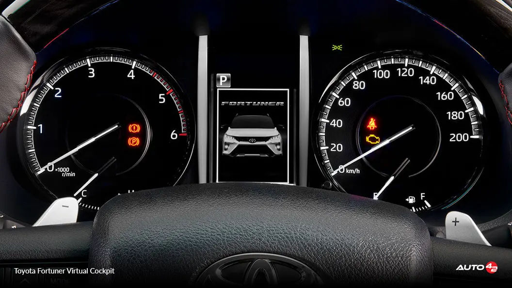 Toyota Fortuner Virtual Cockpit