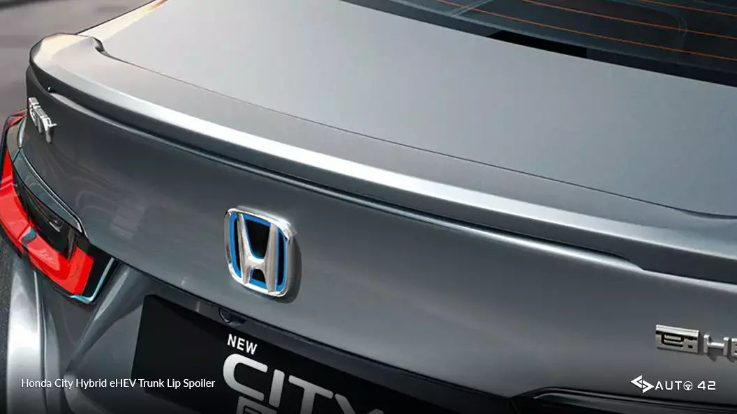 Honda City Hybrid eHEV Trunk Lip Spoiler