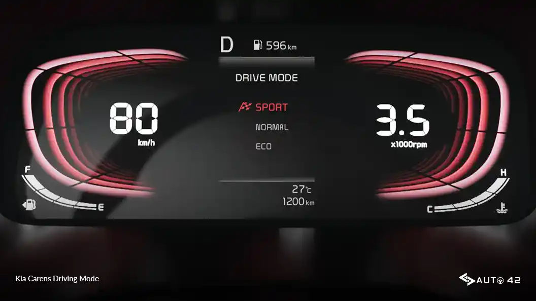 Kia Carens Driving Mode