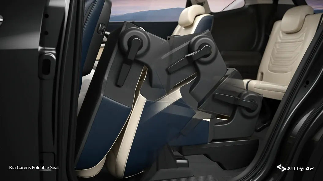 Kia Carens Foldable Seat