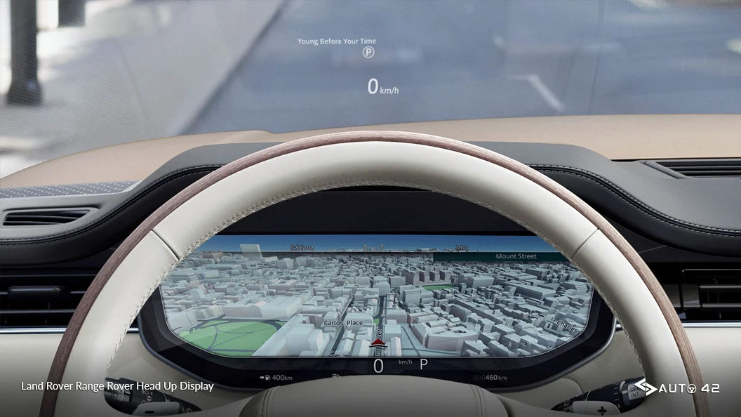 Land Rover Range Rover Head Up Display