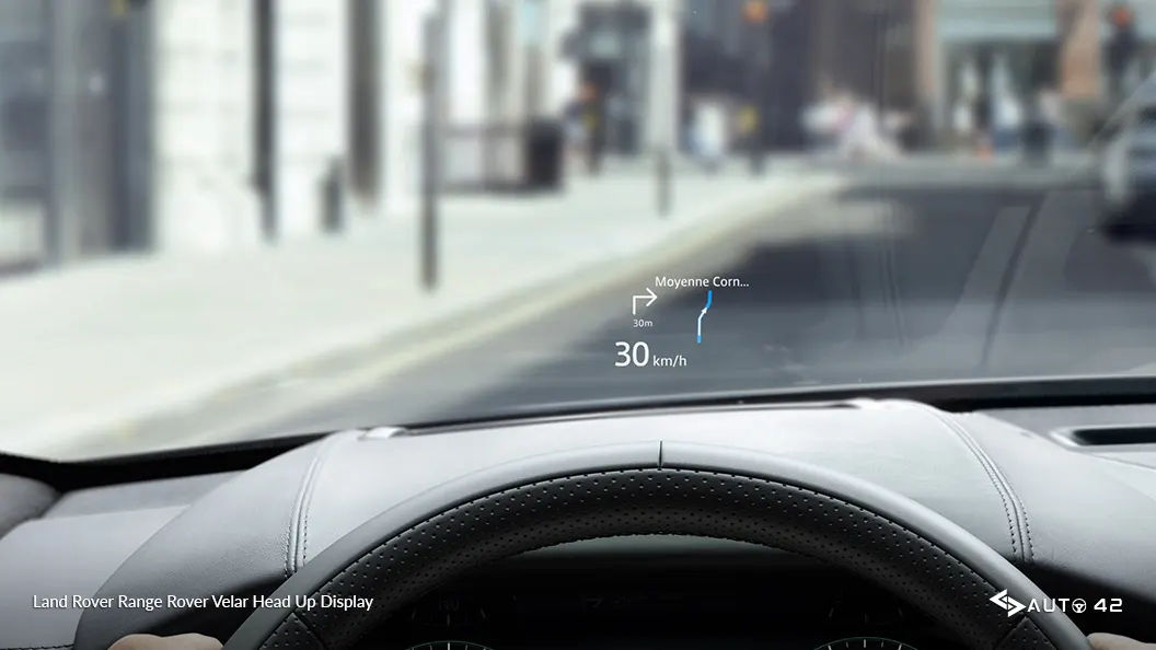 Land Rover Range Rover Velar Head Up Display