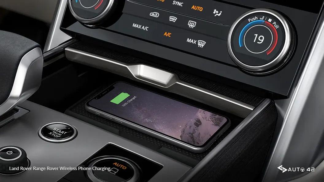 Land Rover Range Rover Wireless Phone Charging