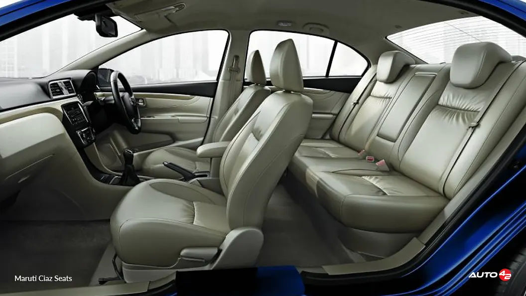 Maruti Ciaz Seats